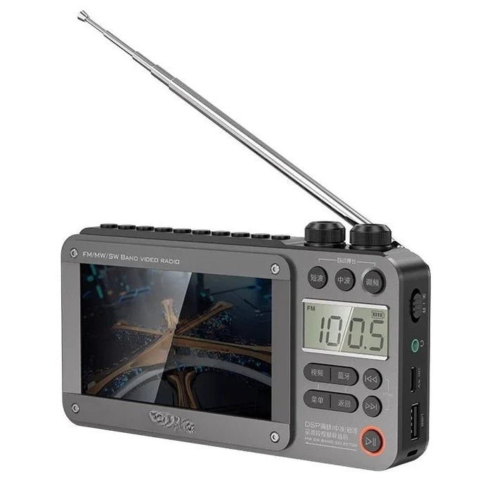7-Inch HD Bluetooth Speaker Radio Player