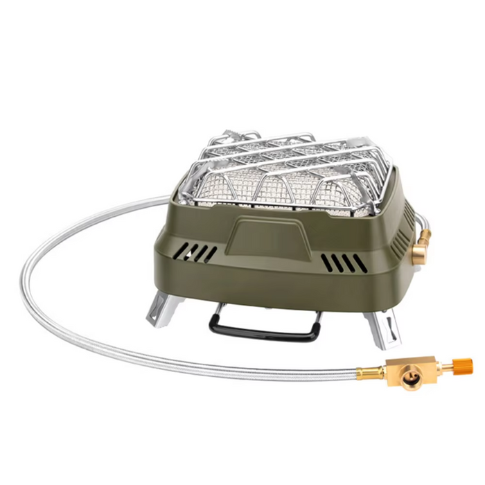 Portable Infrared Camping Stove - Green