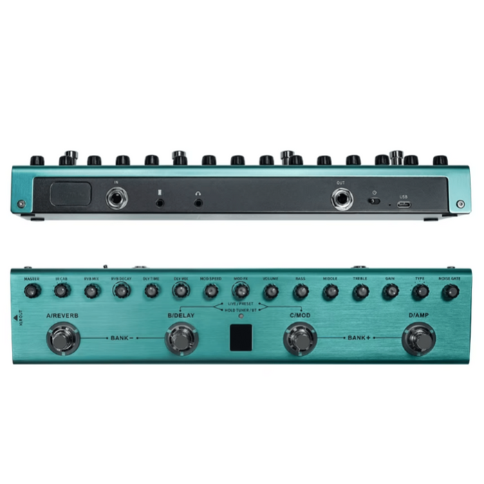 Rechargeable Guitar Effects Pedal 36 Presets