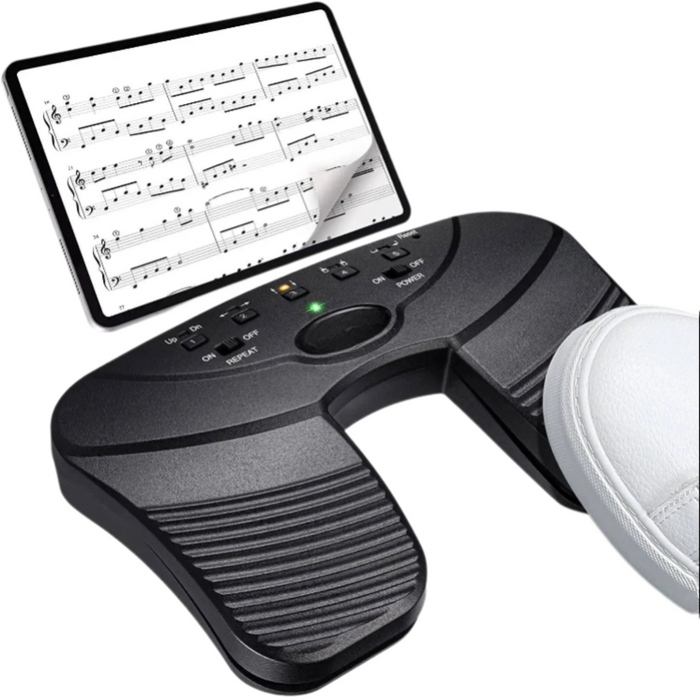 Bluetooth Wireless Page Turner Pedal