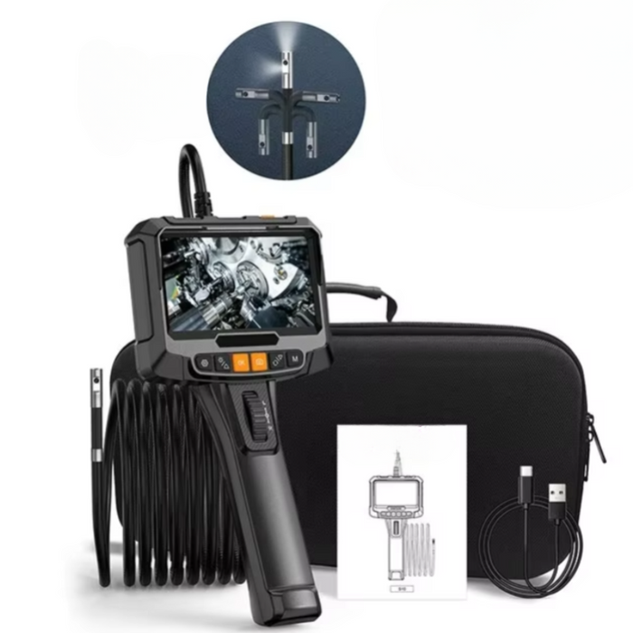 360° Industrial Endoscope with 5" Display