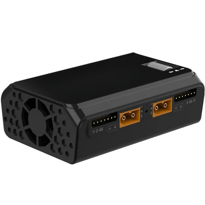 M6D Dual Channel 500W Smart Charger