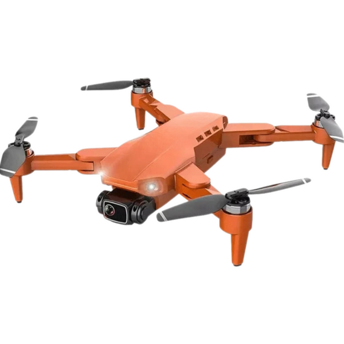 Orange Foldable 4K GPS Drone