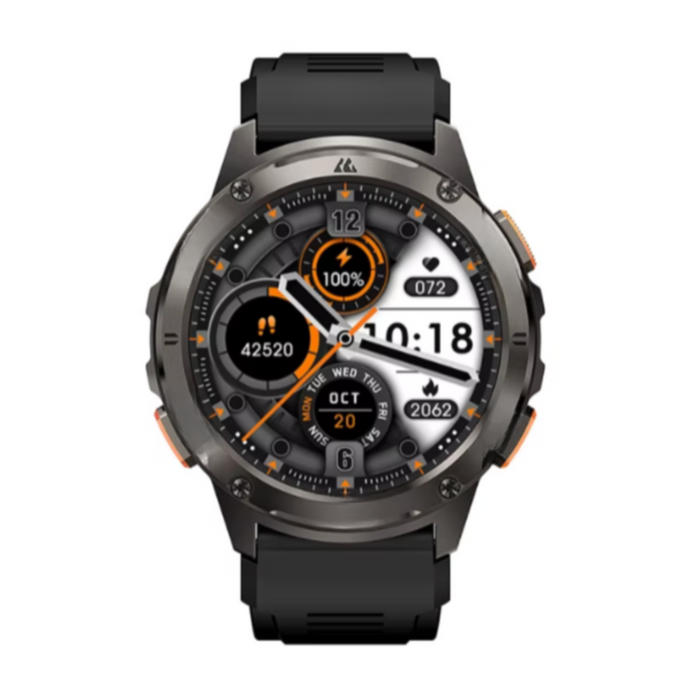 Digital Fitness Watch - Black Tracker