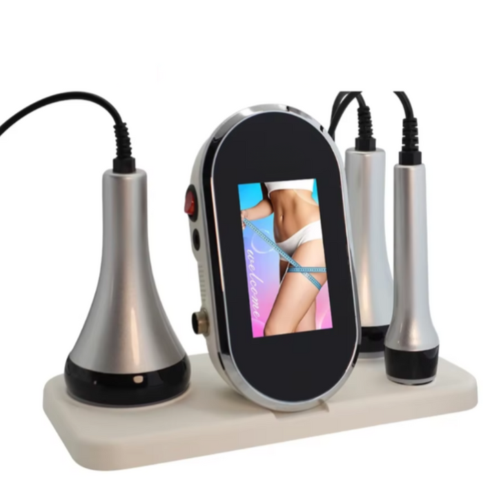 Ultrasonic Cavitation RF Slimming Machine – Silver, Fat Reduction & Skin Tightening