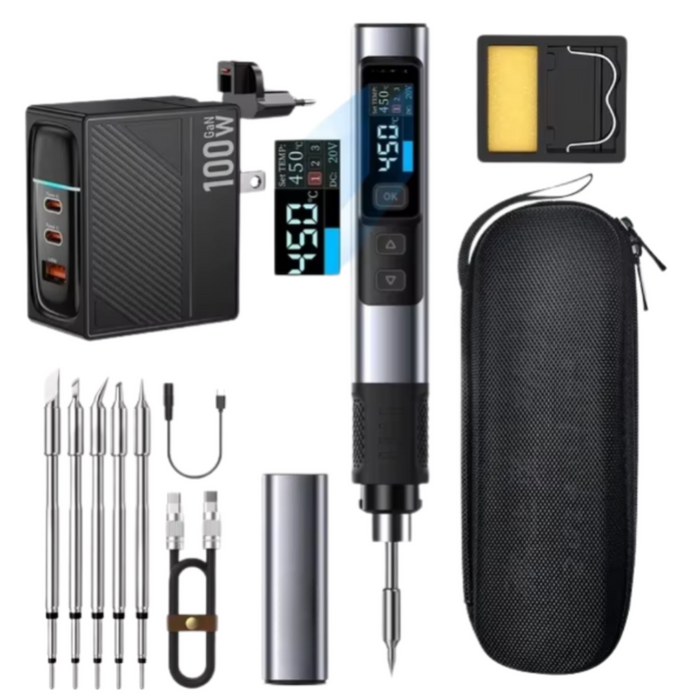 Smart Electric Soldering Iron 100W Kit