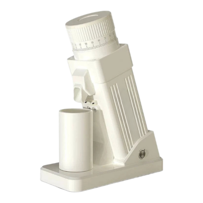 Espresso Cone Burr Coffee Grinder White