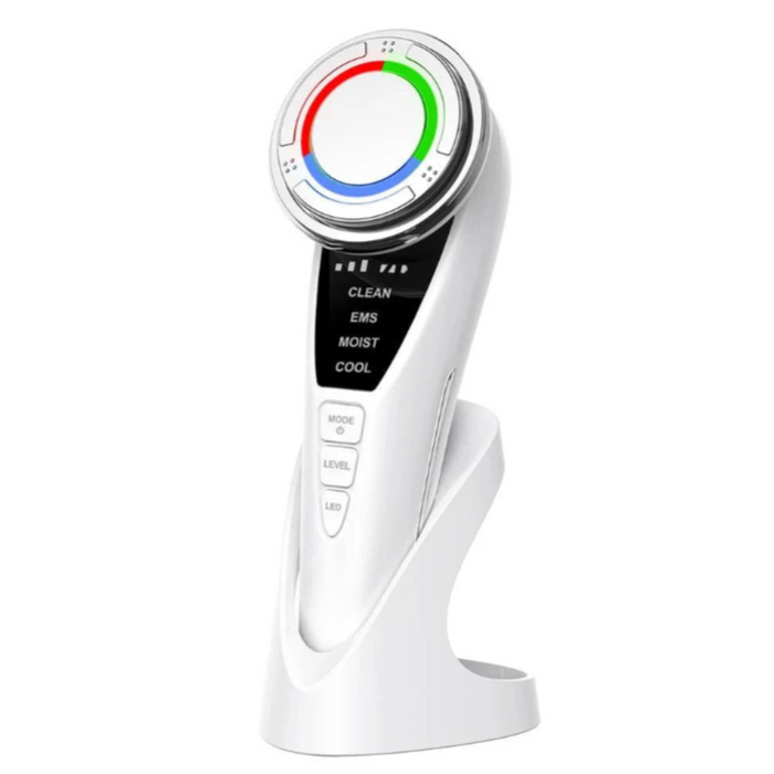 EMS Facial Massager with Hot Cold Compress