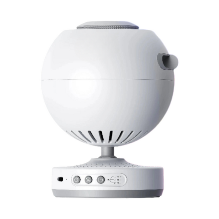 White Galaxy Projector Star Night Light Lamp
