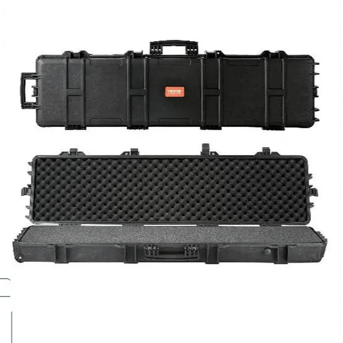 42-Inch Waterproof Hard Rifle Case with Foam - IP67, TSA Approved, Secure Storage for 2 Rifles
