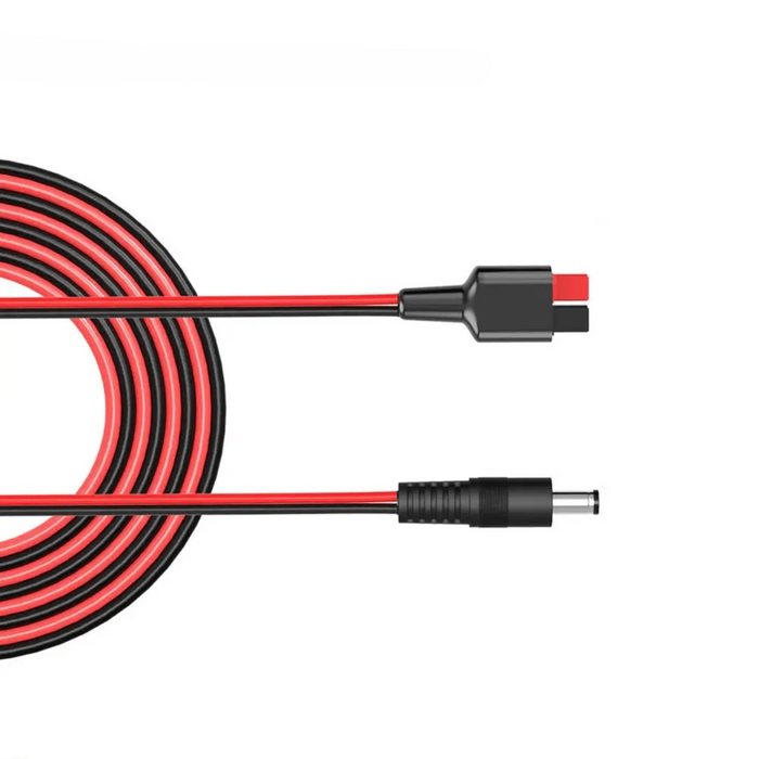 16AWG Solar to Anderson Power Pole Adapter Cable for Power Station connecting solar panels to portable power stations and UPS battery backup systems