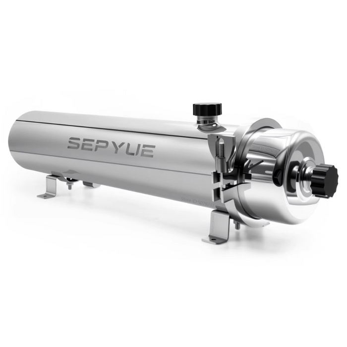 Stainless Steel Central Water Filter with 10000L Capacity
