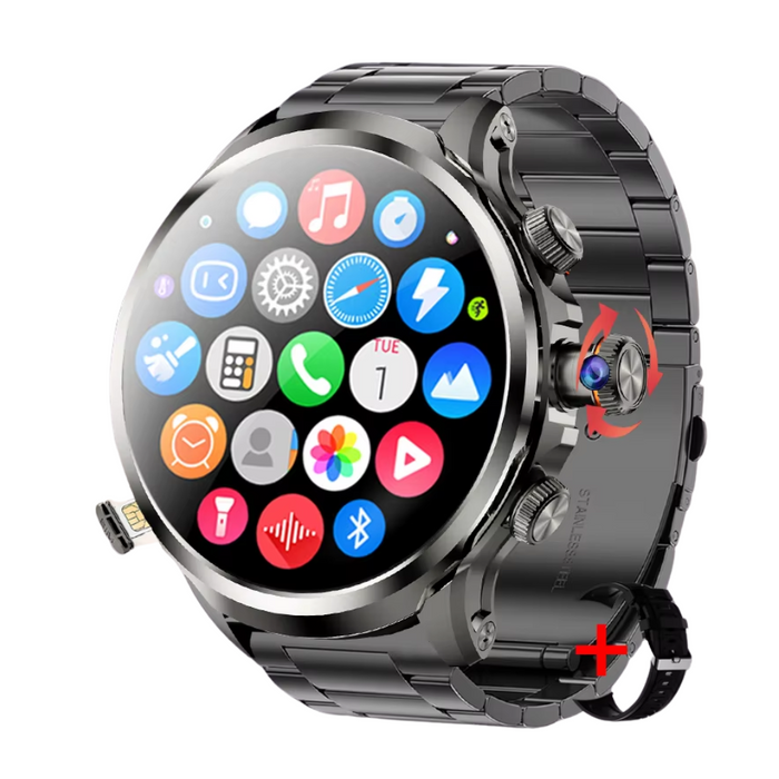 4G 5G Smartwatch with 8MP Camera & GPS