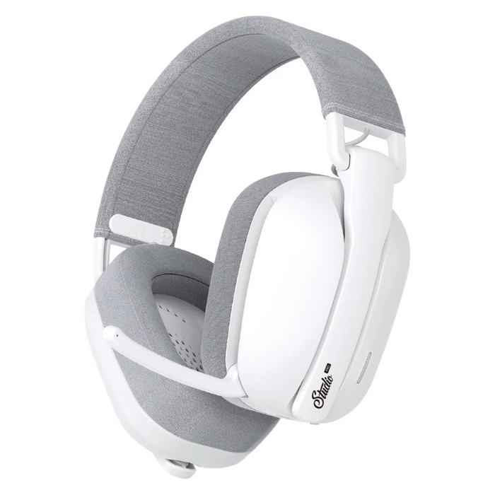 Wireless Gaming Headset 7.1 Surround Sound with Mic White