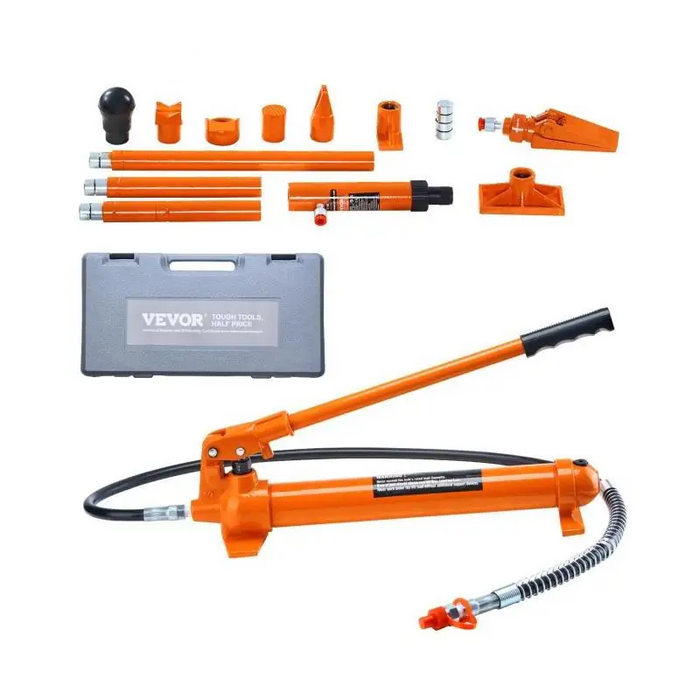 10-Ton Hydraulic Jack Kit for Auto Body Repairs