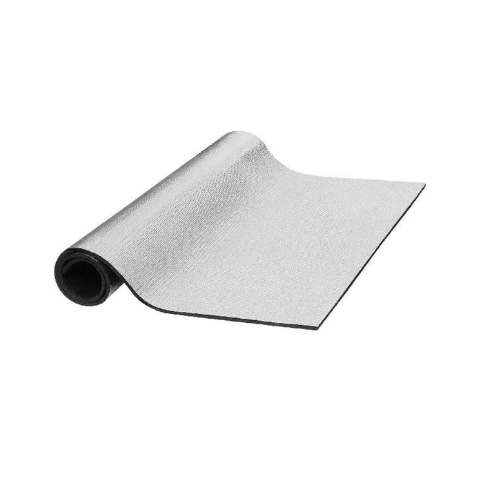 Reflective insulation roll with aluminum foil and XPE foam core for garage door