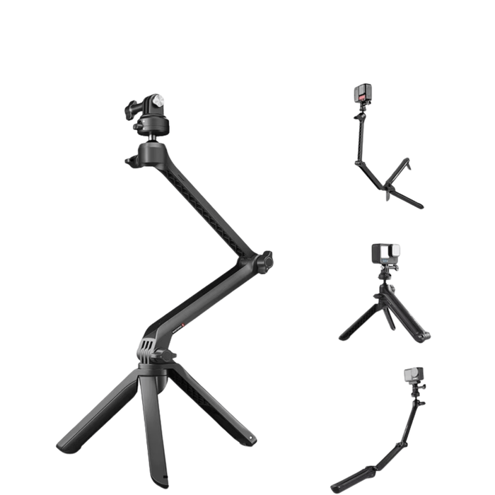 Caplock Mantispod Z Tripod 3-Way Monopod Hand Grip for GoPro Hero