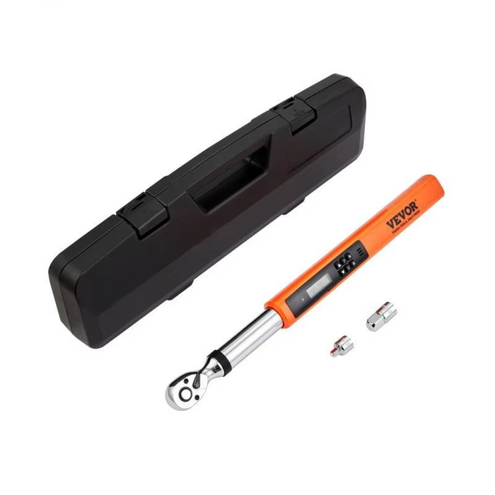 3/8 Digital Torque Wrench with High-Definition LED Display and Reversible Ratchet Head