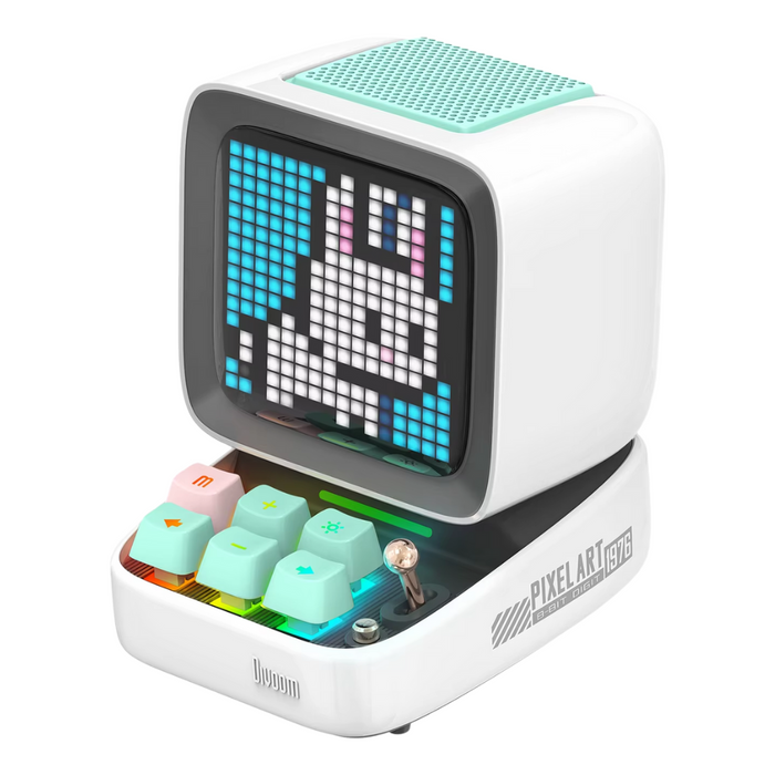 Portable Bluetooth Speaker with RGB LED Display