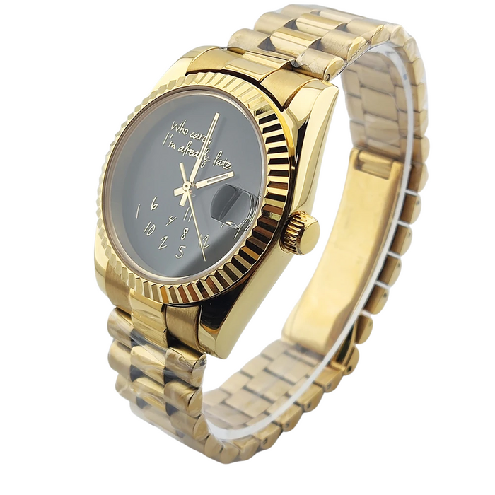 Stainless Steel Men’s Watch with NH35 Movement