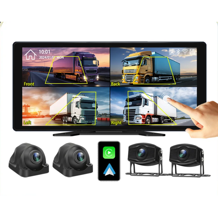 10.36" AHD Camera DVR System with Android Auto