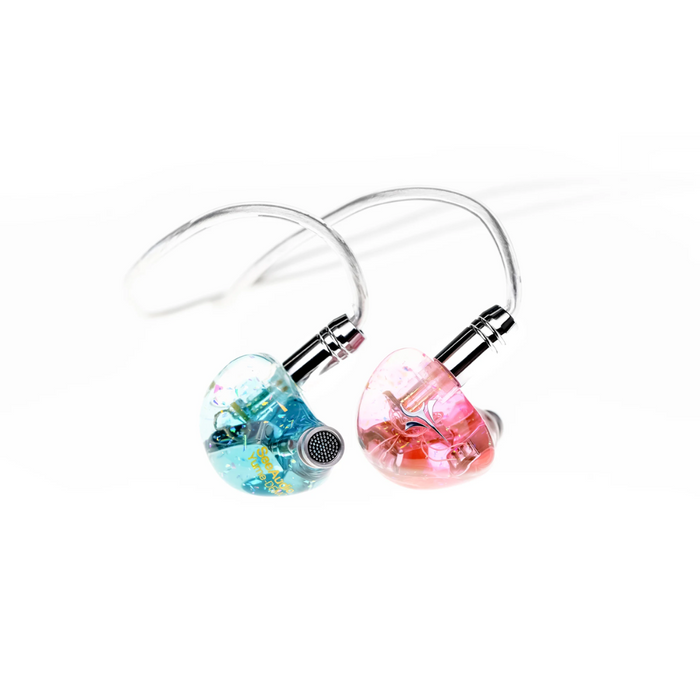 Hybrid HiFi In-Ear Headphones with Detachable Cable