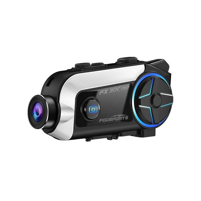 Wireless Helmet Headset with Camera and Voice Control