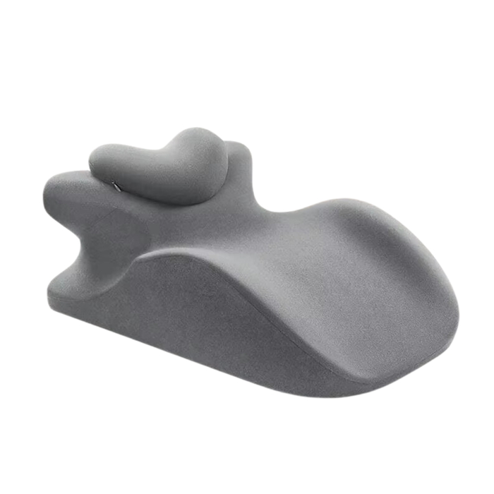 Multifunctional Prone Lying Bed Pillow Cushion in Grey 1 for Ultimate Relaxation and Support