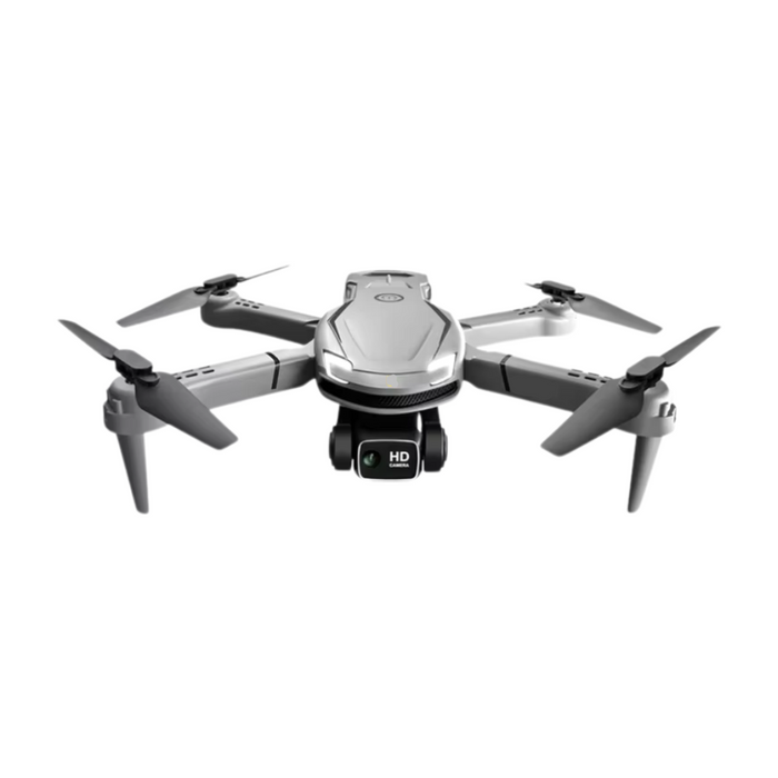 8K dual camera drone capturing high-resolution aerial imagery