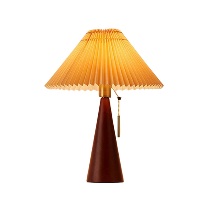 Decorative Wooden Desk Lamp for Bedroom or Study