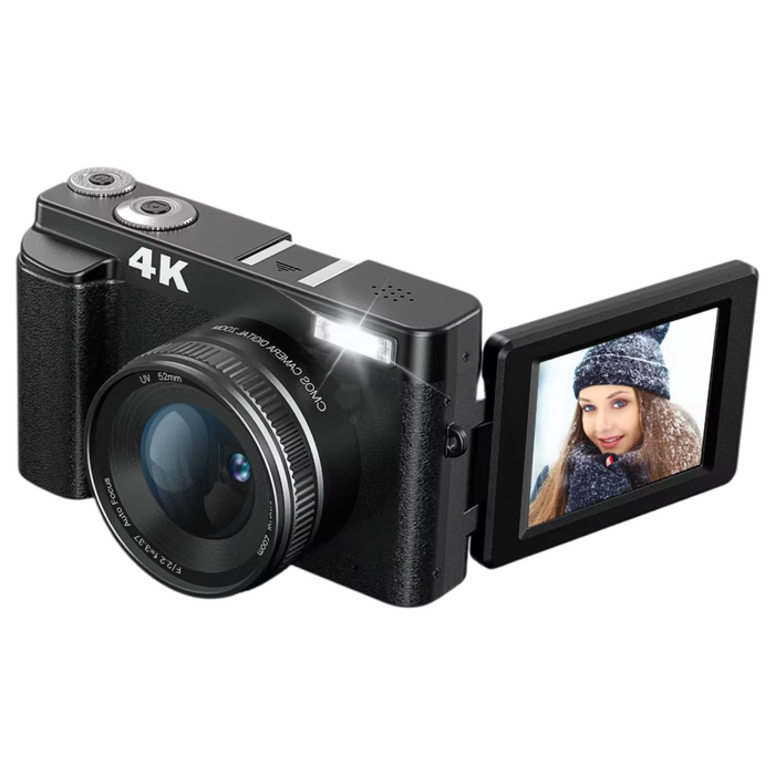 4K Digital Camera with 48MP Resolution and Autofocus Technology