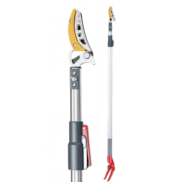Telescopic stainless steel pruning scissors with adjustable length