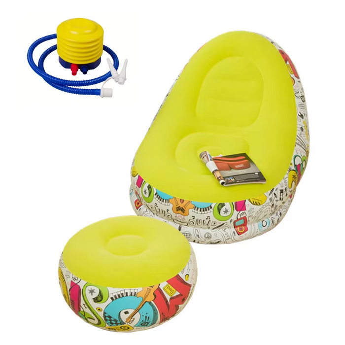 Durable and easy to clean PVC and flocking material for everyday use