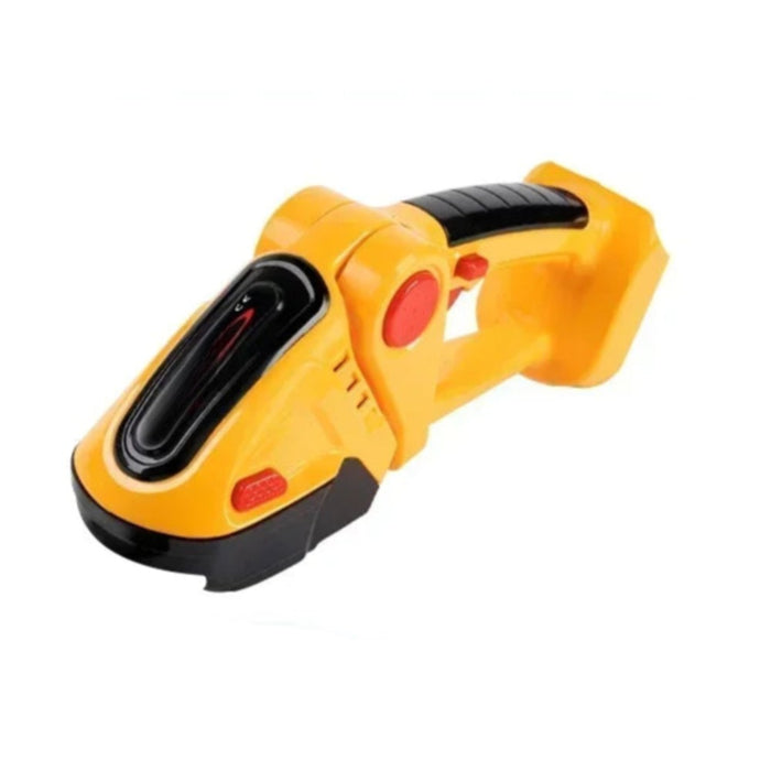 Yellow Cordless Electric Hedge Trimmer