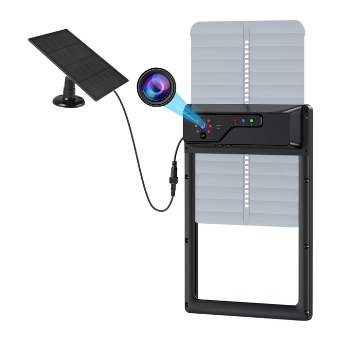 Solar Powered Automatic Chicken Coop Door with Timer