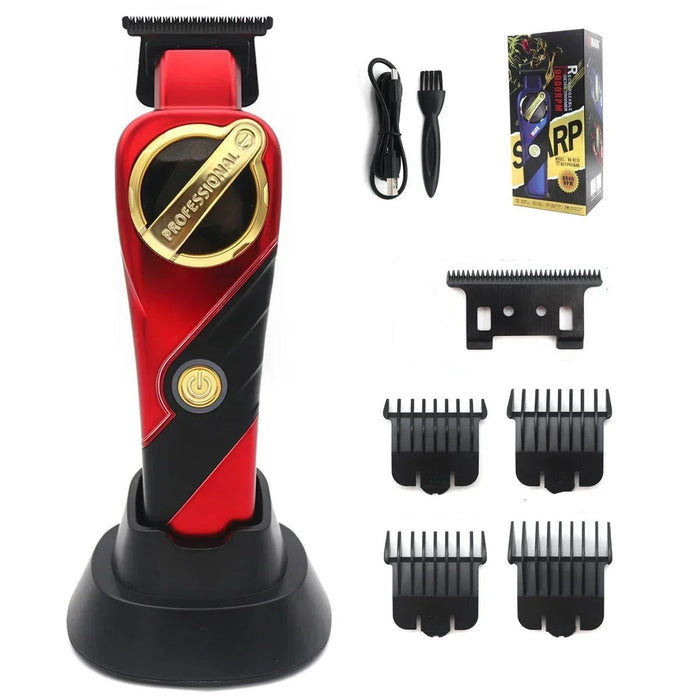 Trimmer 9000RPM Professional Clipper Red