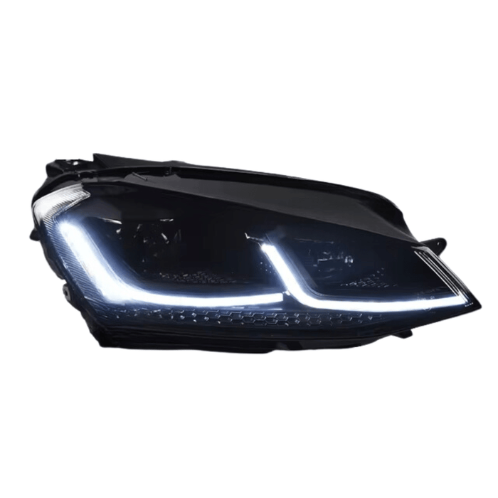 Dynamic LED Headlights for VW Golf 75 with Bi-Xenon Functionality and Dynamic Signal Lights