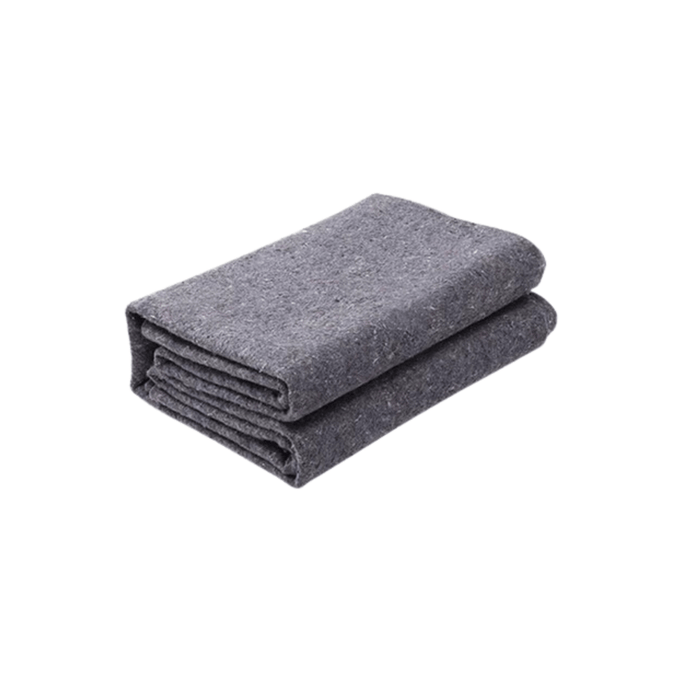 Heavy Duty Moving Blanket made from durable polyester and recycled cotton