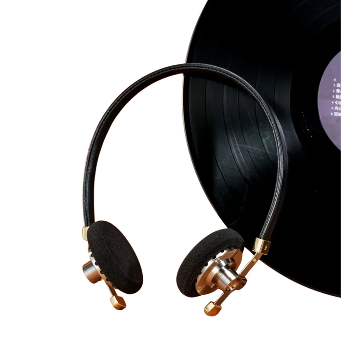 Premium Sound Black Wired HiFi Headphones