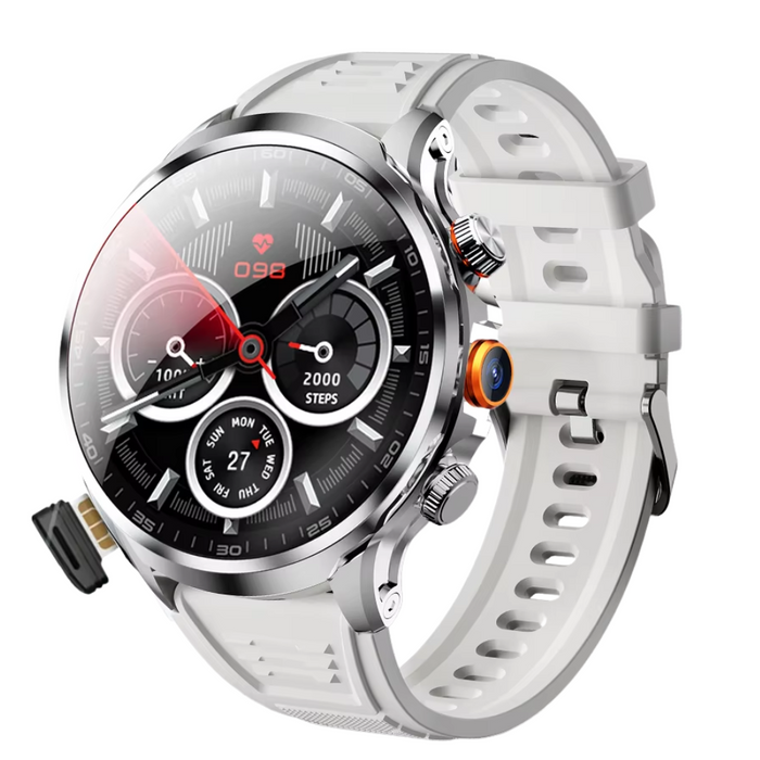 AMOLED Smartwatch with 500W Camera, 128GB Storage