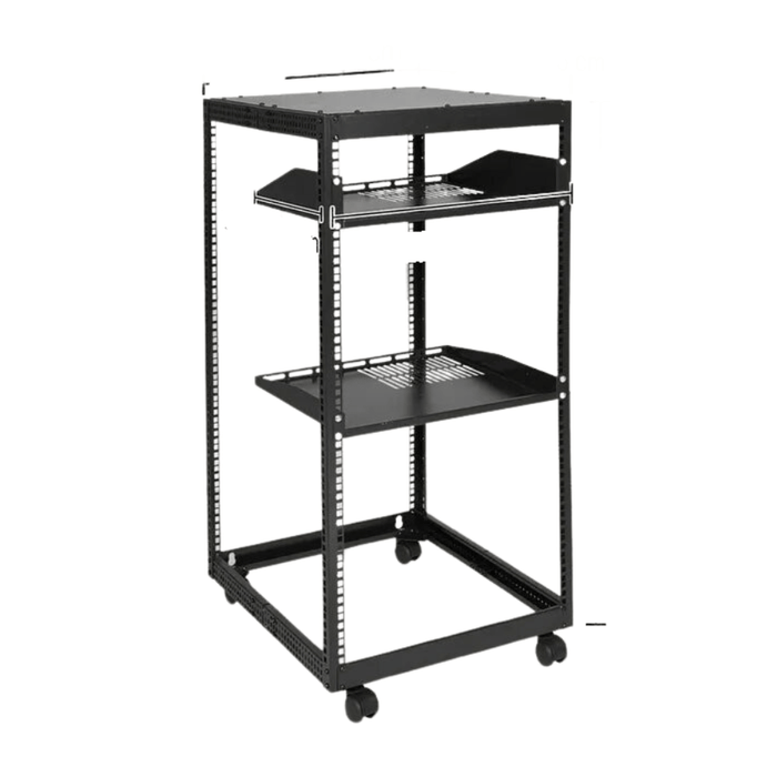 20U Open Frame Server Rack - FLUXA