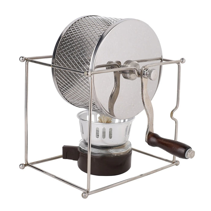 Stainless Steel Manual Coffee Roasting Machine with Handle