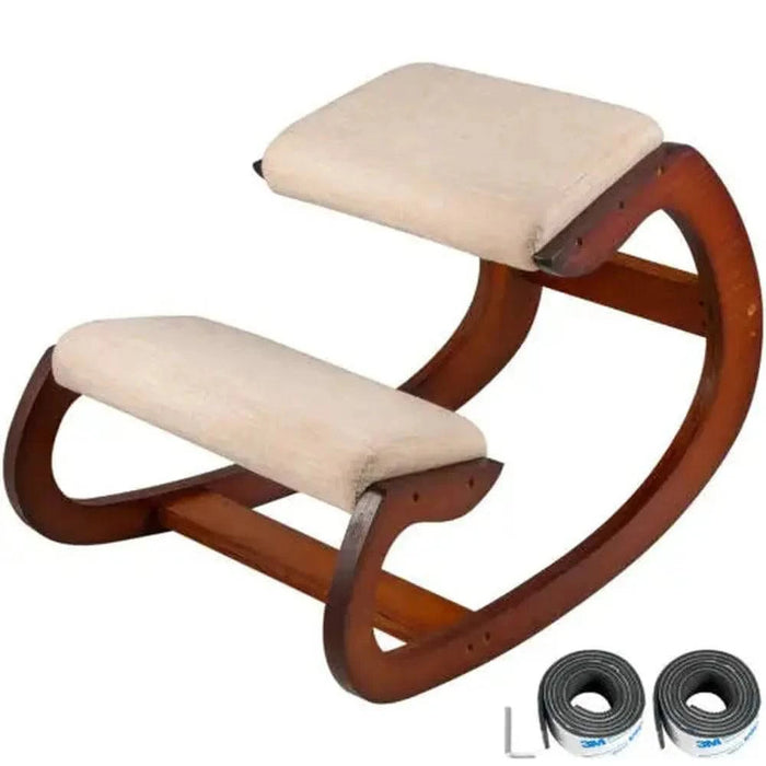 Correct posture computer chair with thick cushion for home office