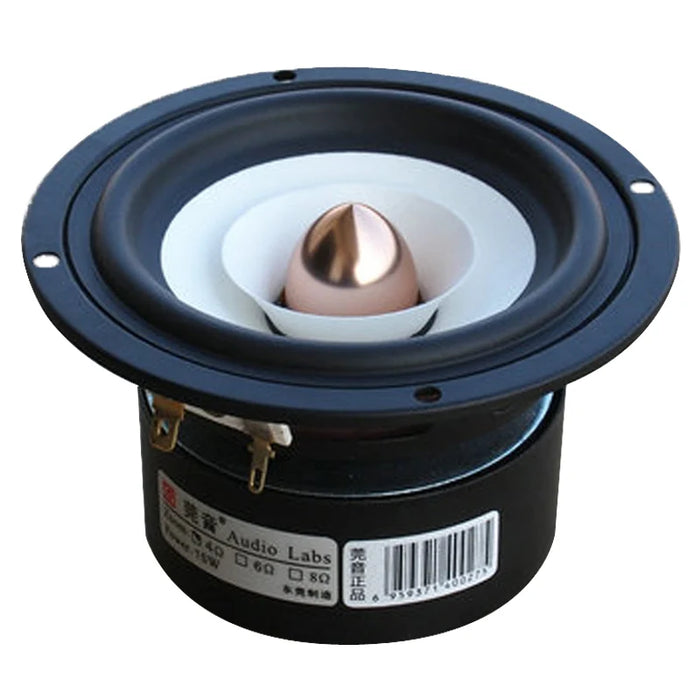 High-Fidelity 4" Full Range Speaker with Aluminum Cone