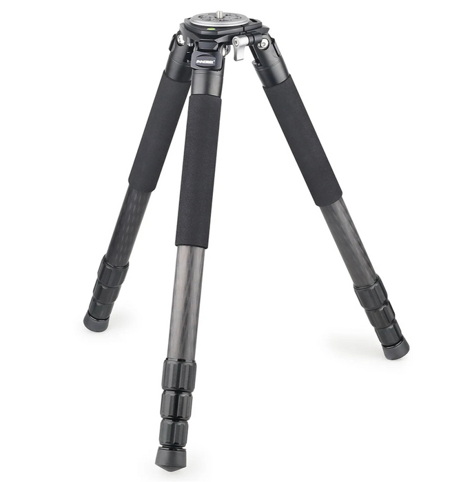 10-Layer Carbon Fiber Tripod, Heavy Duty, 4-Section Legs