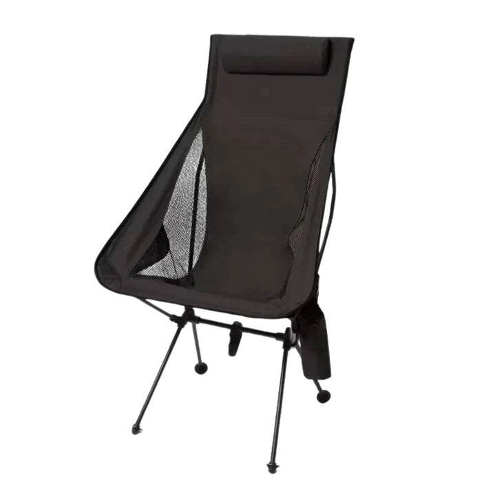 Ultralight Folding Camping Chair Black