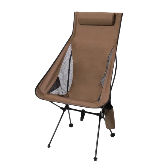 Ultralight Camping Chair Khaki Folding