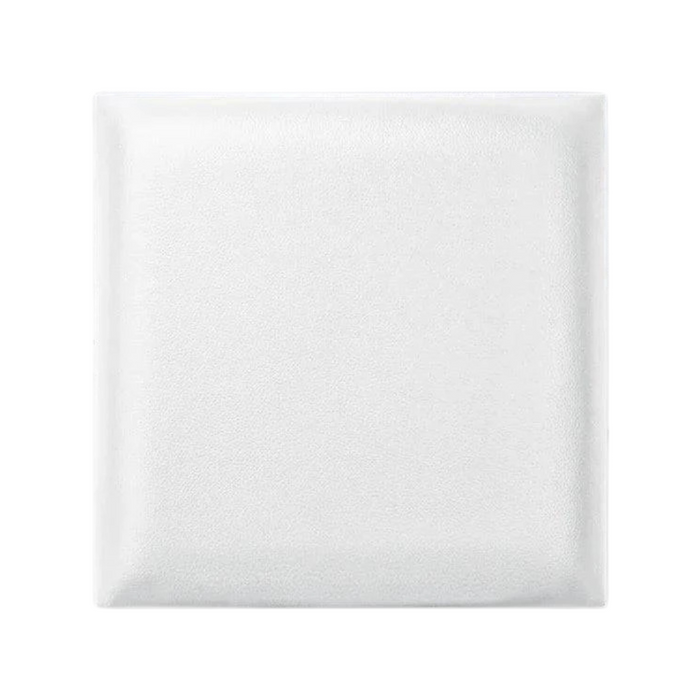 White Adjustable Upholstered Wall Panels