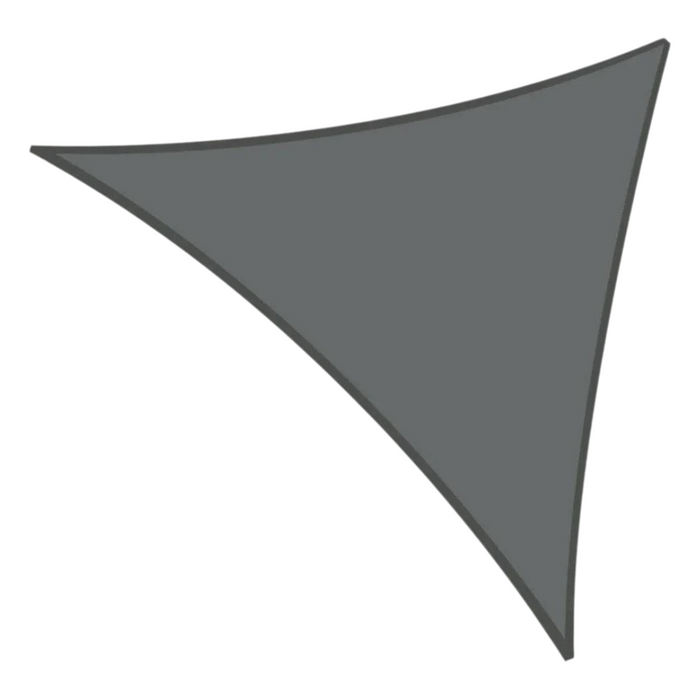 Deep Grey Waterproof Triangle Shade Sail