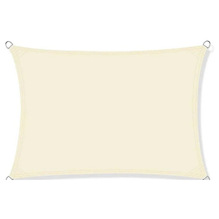 Beige Waterproof UV Sun Shade Sail